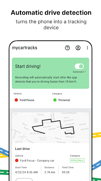 GPS Location & Mileage Tracker