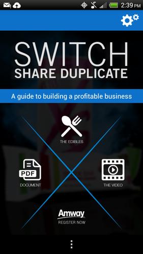 Amway Switch Share Duplicate