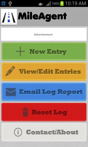 Mile Agent -- Mileage Log