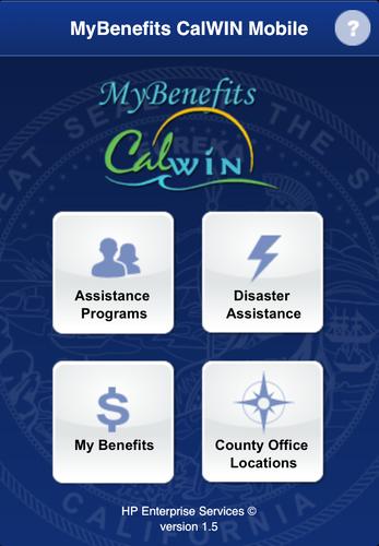 CalWIN Mobile Application