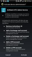 AirWatch HTC Service