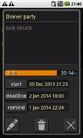 DEADLINE-2DO-NOTES WIDGET