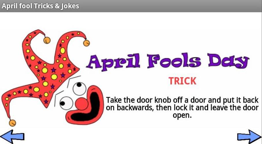 April Fool Tricks & Jokes