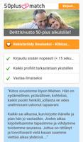 50PlusMatch.fi - Deittisivusto