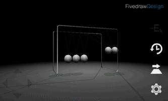 3D Newton's Cradle