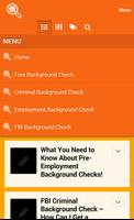 Background Check Search