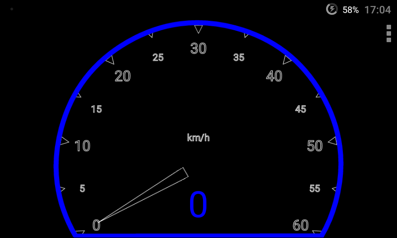 Simple GPS Speedometer