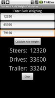 Trucker's Axle Weight Calc