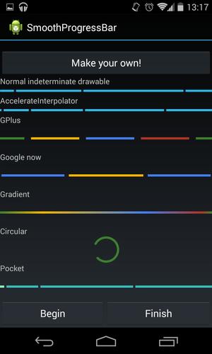 SmoothProgressBar Demo