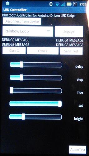 Arduino BT LED Strip Control