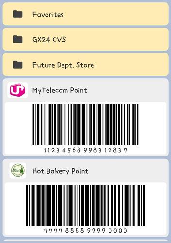 My Barcode Wallet