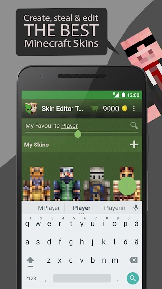 Skin Editor for Minecraft/MCPE