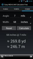 Easy MOA & Mil Calculator Free
