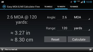 Easy MOA & Mil Calculator Free