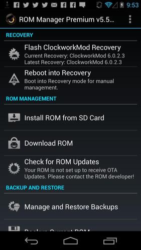 ROM Manager