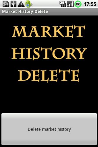 History Delete for Google Play