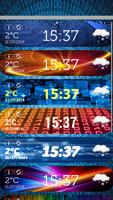 Digital Clock Weather Widget