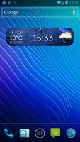 Digital Clock Weather Widget