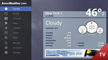 AWX: AccuWeather for Google TV