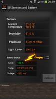 S5 Sensors and Battery Status