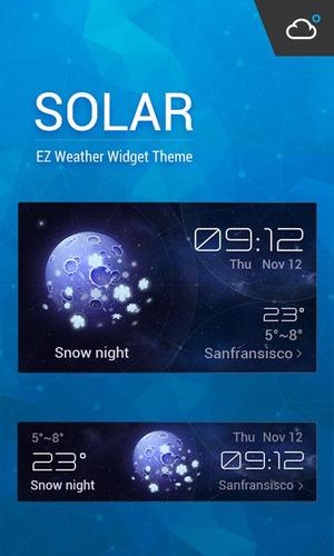 Pretty Widget Weather Tomorrow