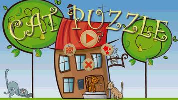 Kids puzzles. Funny cats