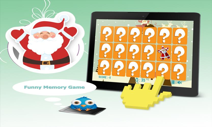 Christmas Memory Match Game