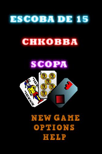 CHKOBBA - SCOPA - ESCOBA DE 15