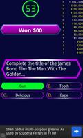 Millionaire quiz game