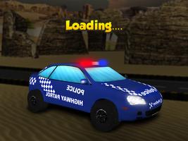 Desert Police Parking 3D