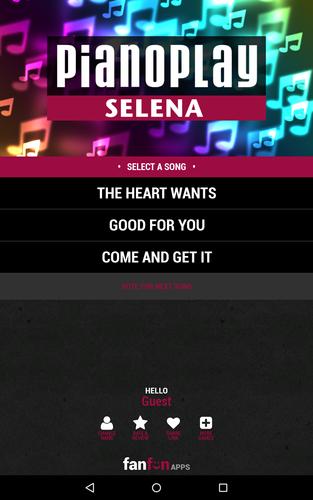 PianoPlay: SELENA