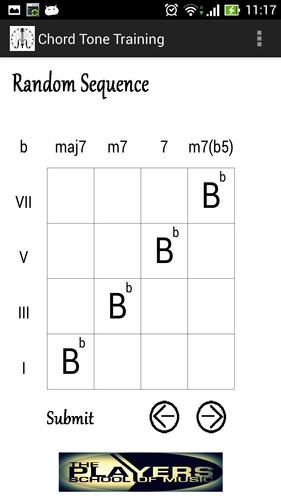 Chord Tone Training