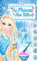 Ice Princess Hair Tattoo