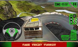 Steep Up Hill Truck Drive 3D