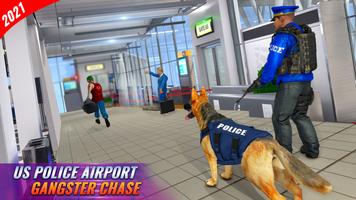 Police Dog Airport Crime Chase