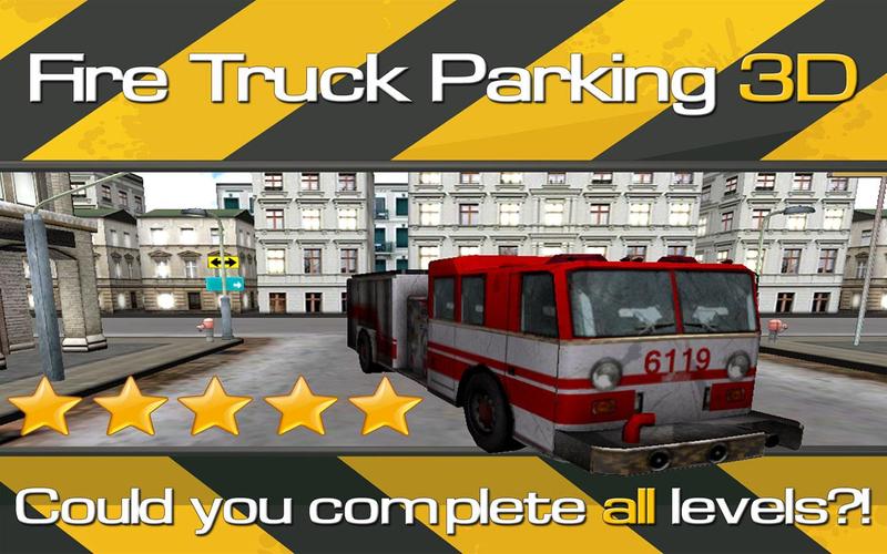 Fire Truck Parking 3D