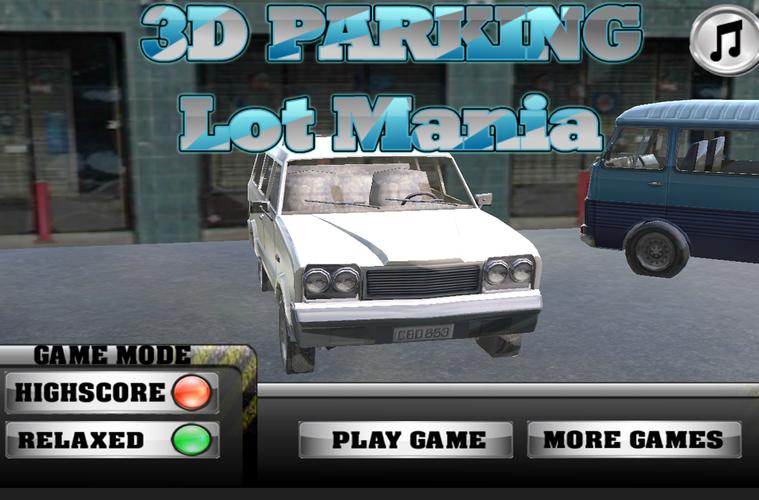 3D Parking Lot Mania - Cars