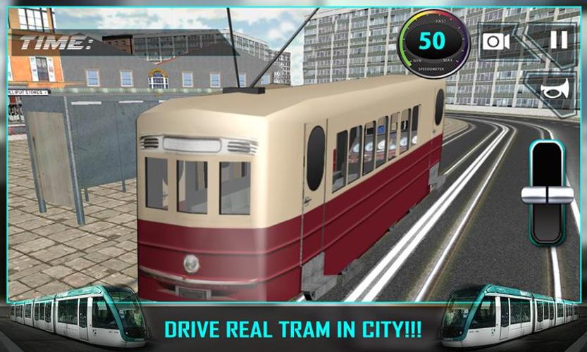 City Tram Driver Simulator 3D