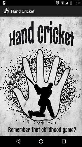 Hand Cricket