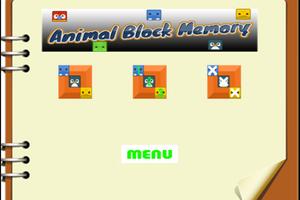 Animal Block Memory Games