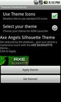 Axe Angel Silhouette Theme