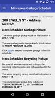 Milwaukee Garbage Schedule