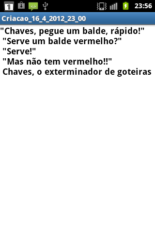 Frases do Chaves!