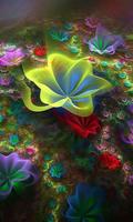 4D Flowers Wallpaper