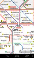 Berlin subway route network