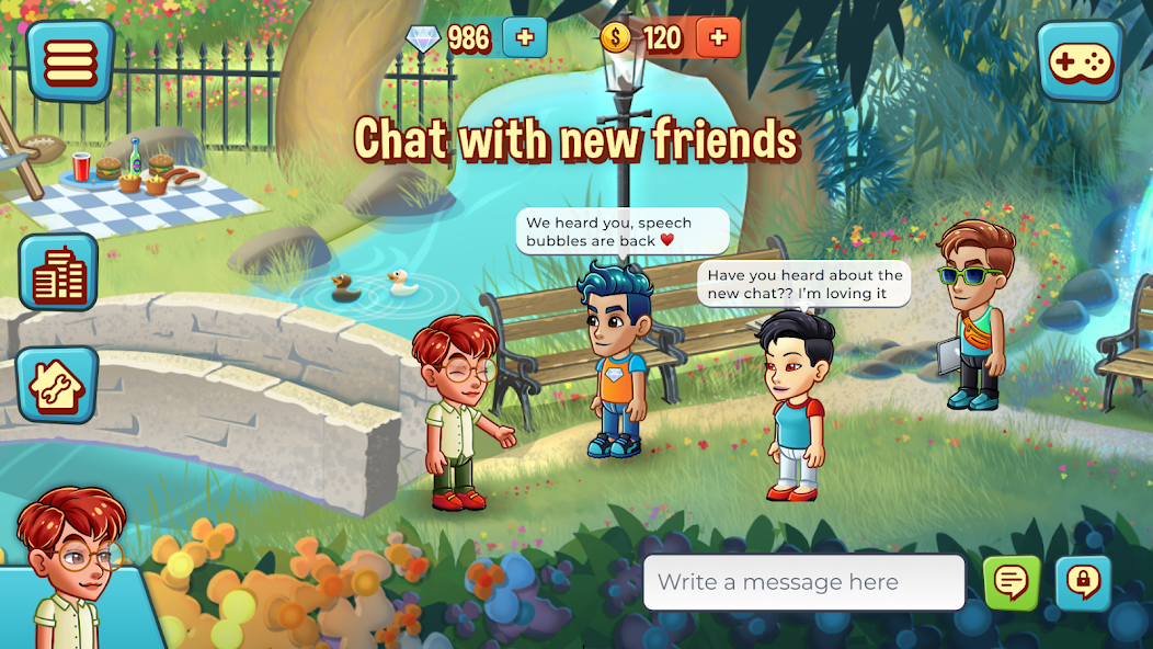 Friendbase - Virtual World