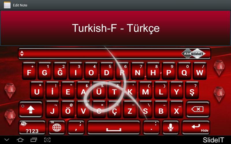 SlideIT Turkish-F Pack