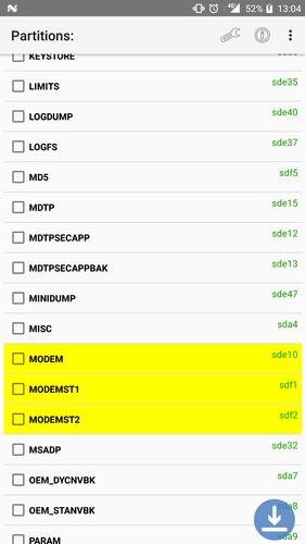 Partitions Backup