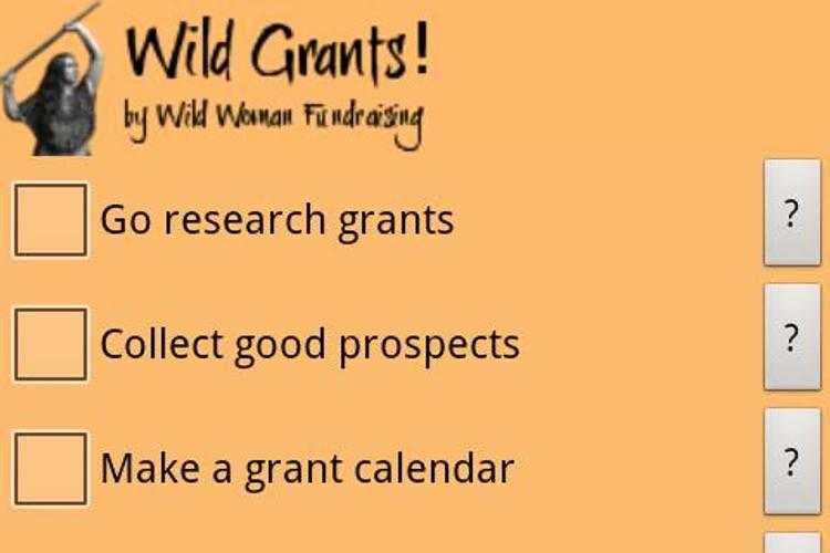 Wild Grants! Fundraising App