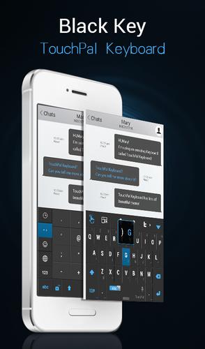 TouchPal Black Key Theme